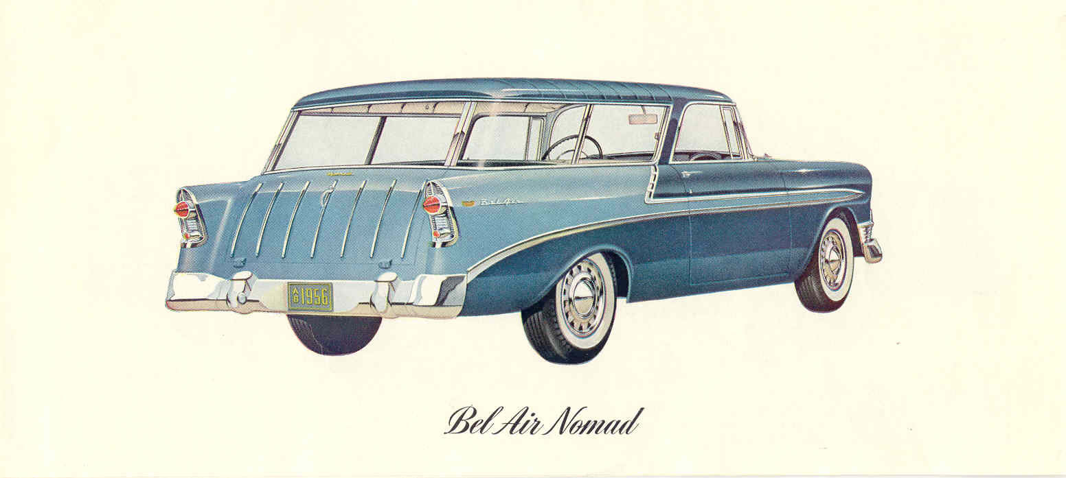 1956 Chevrolet Brochure Page 3